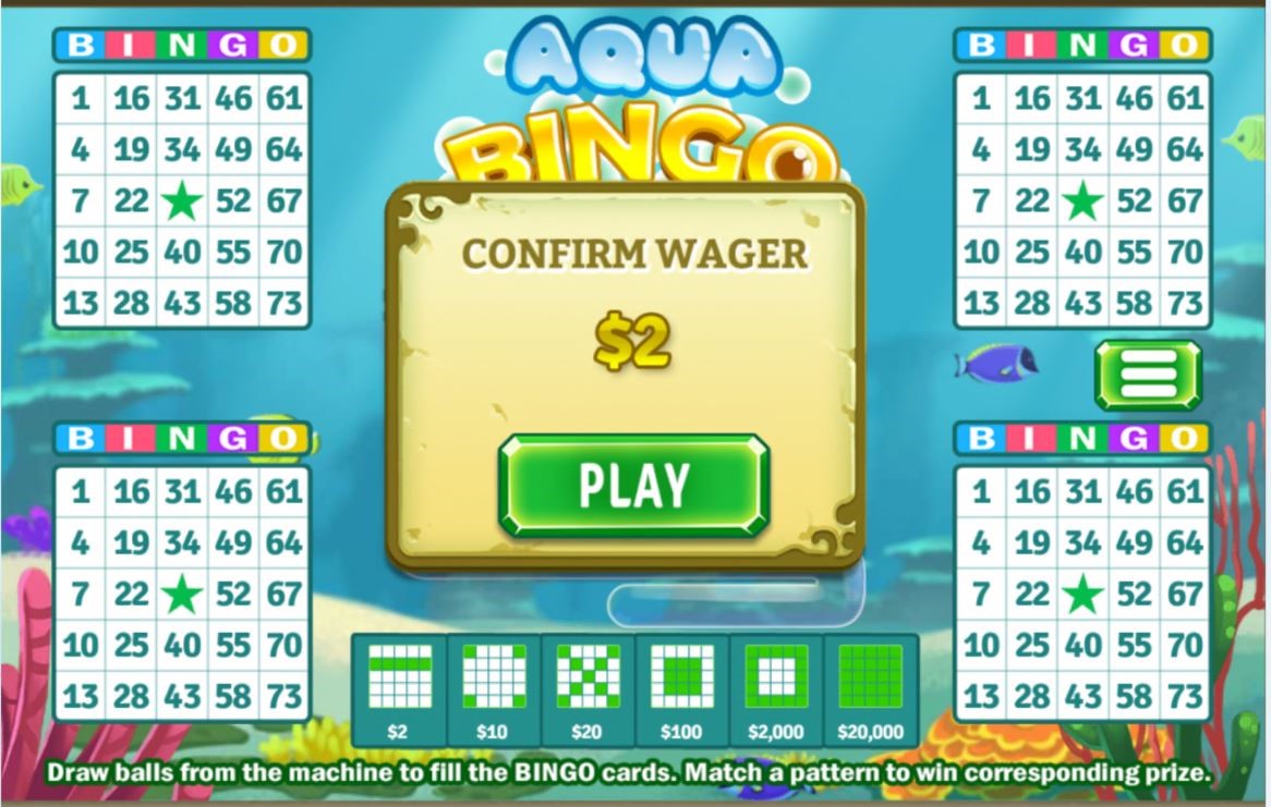 Aqua Bingo carousel image 0