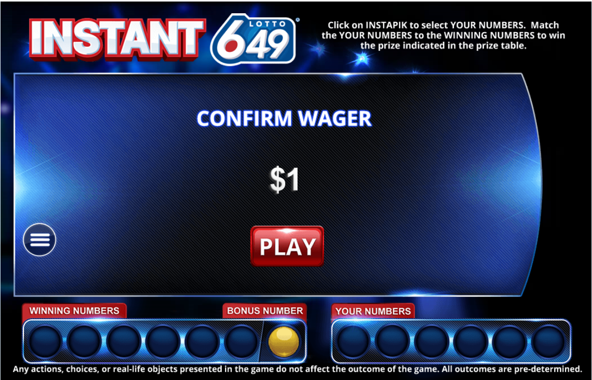 Instant Lotto 649 carousel image 0