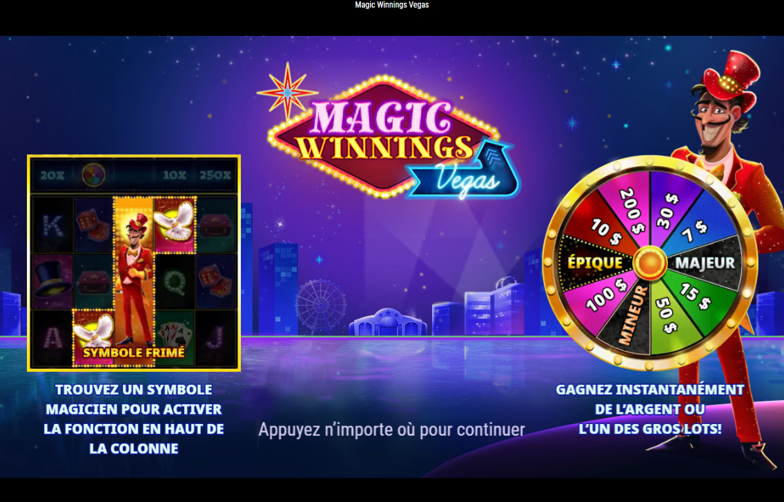 Magic Winnings Vegas carousel image 0