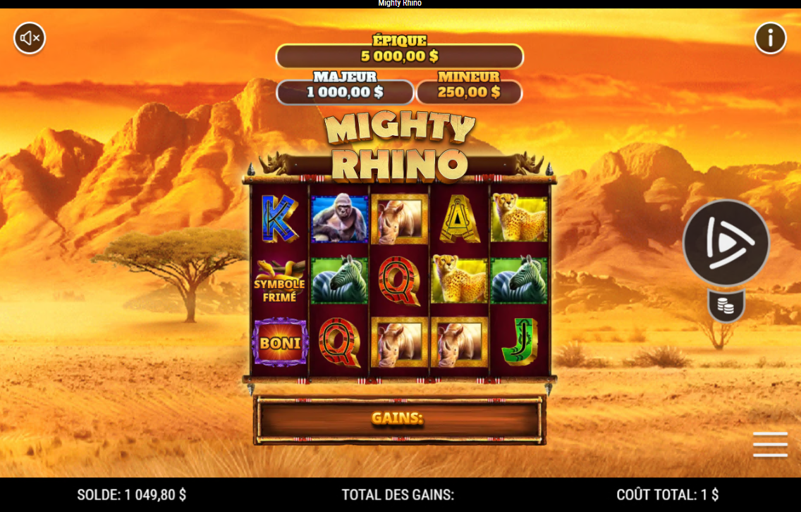 Mighty Rhino carousel image 1