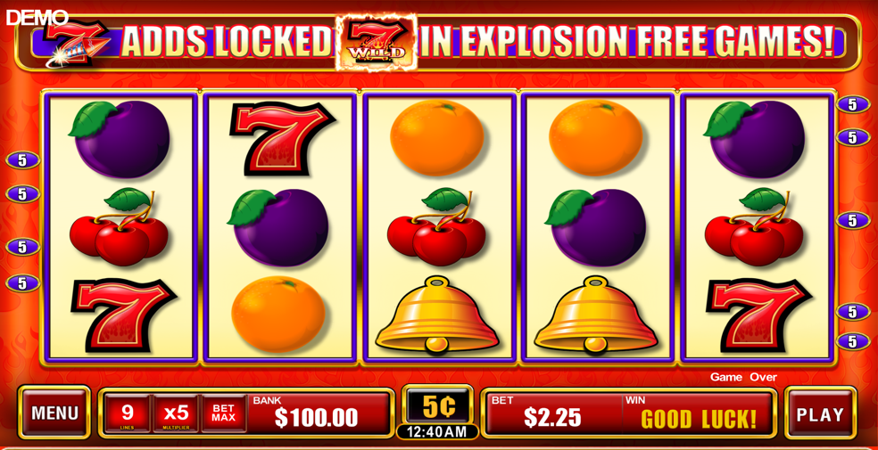 Bonus Sevens Wild Explosion carousel image 0