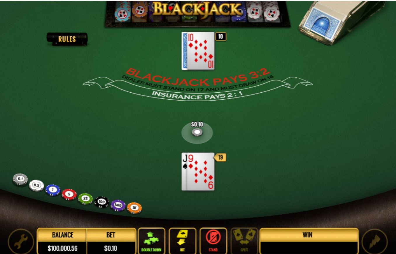 blackjack jogos