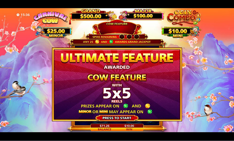 Carnival Cow Coin Combo carousel image 4
