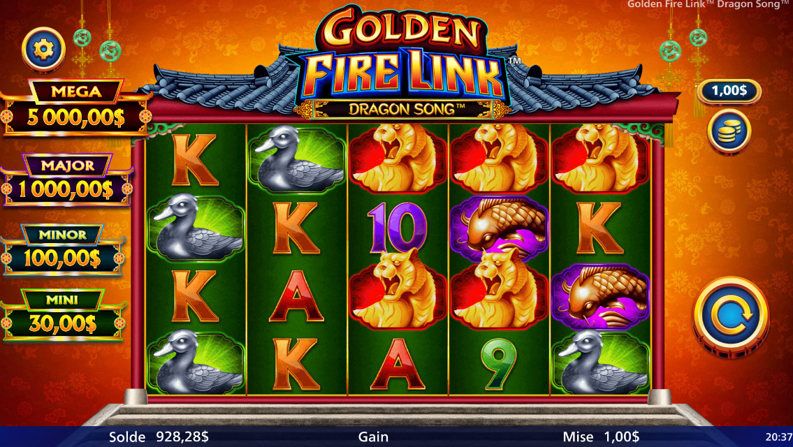 Golden Fire Link- Dragon Song carousel image 1