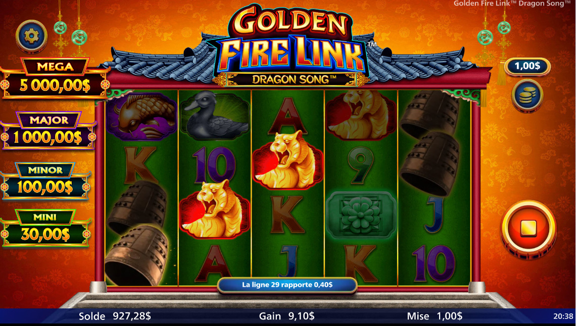 Golden Fire Link- Dragon Song carousel image 2