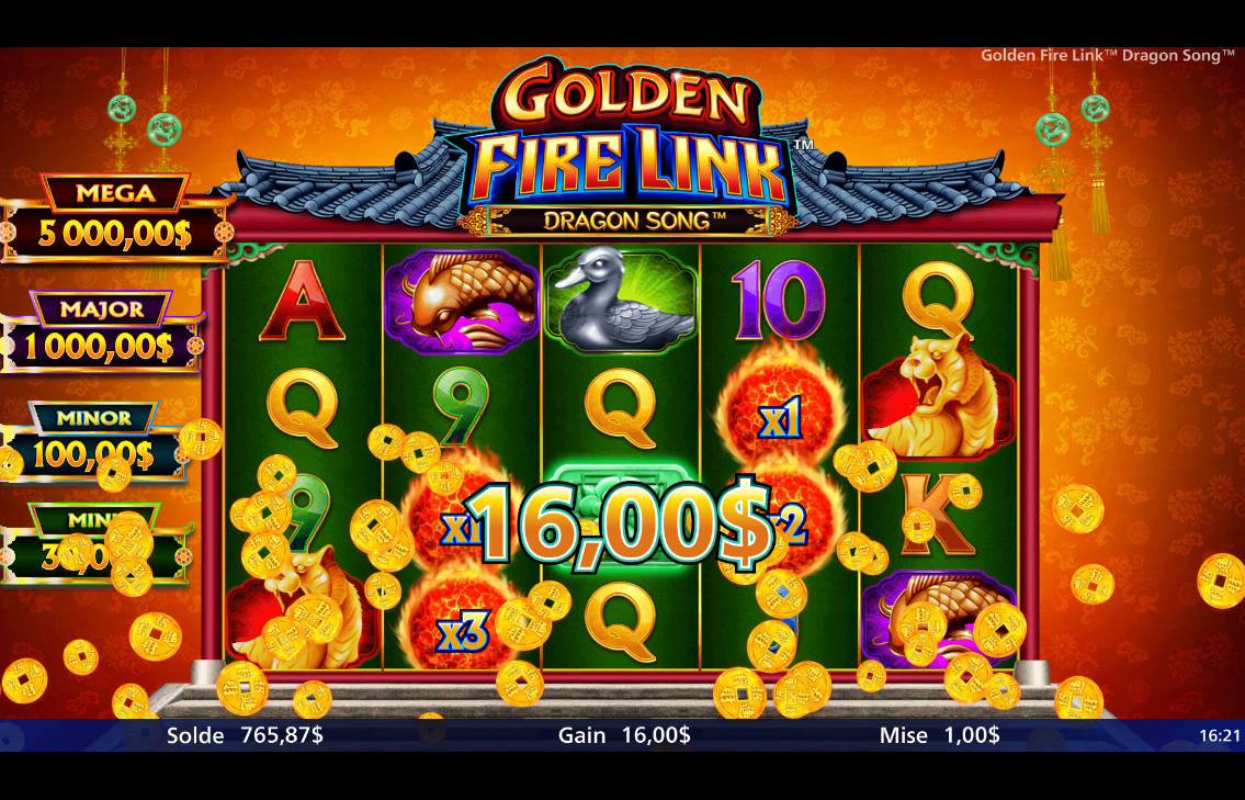 Golden Fire Link- Dragon Song carousel image 5