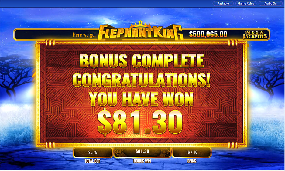 Megajackpots Elephant King carousel image 4