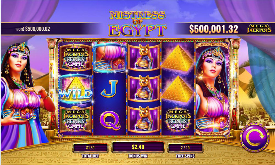 MegaJackpots Mistress of Egypt carousel image 2