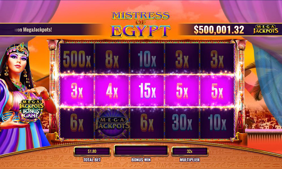MegaJackpots Mistress of Egypt carousel image 4