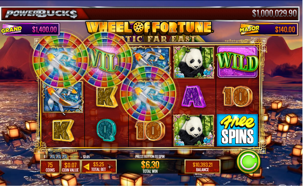 Wheel of Fortune Exotic Far East carousel image 1