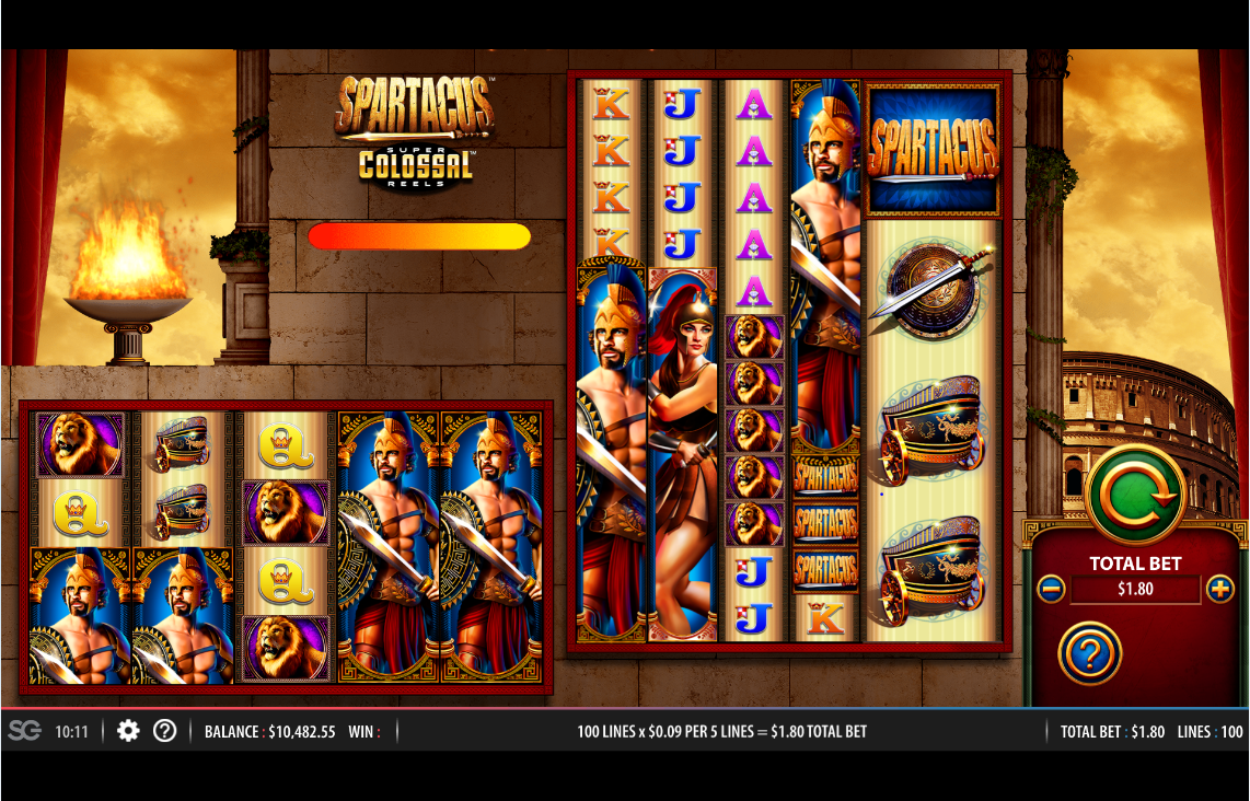 Spartacus Super Colossal Reels carousel image 0