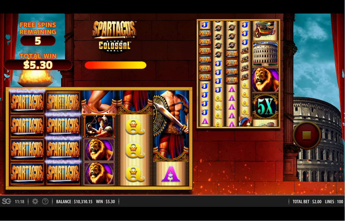 Spartacus Super Colossal Reels carousel image 5