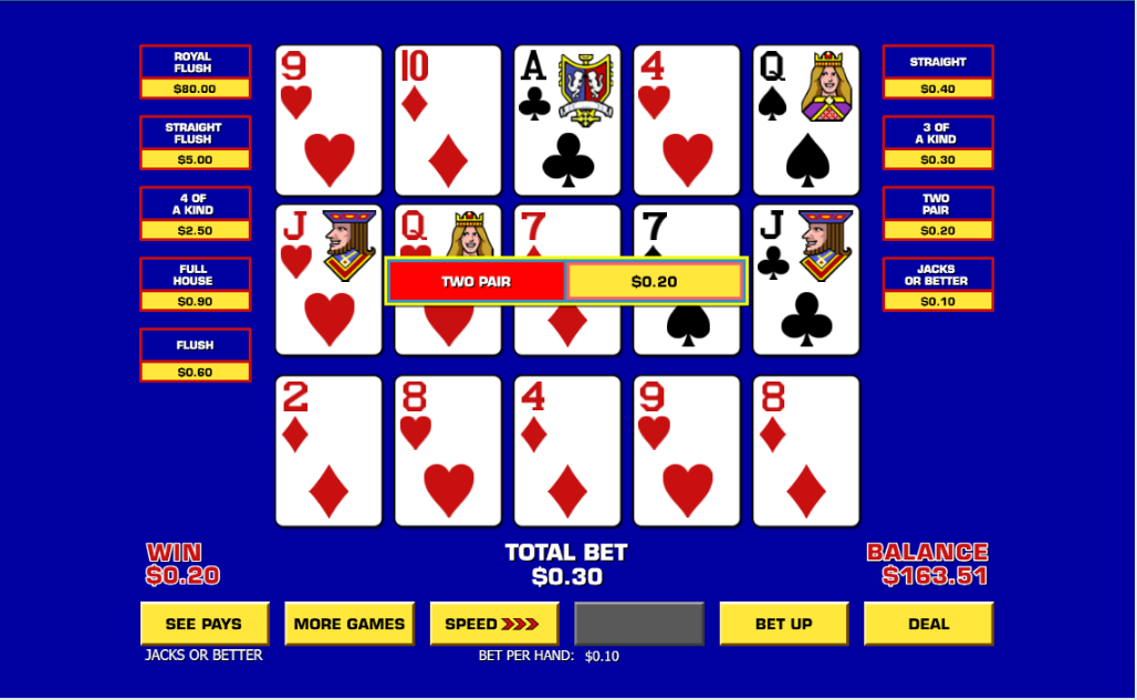 Triple Play Draw Poker carousel image 2