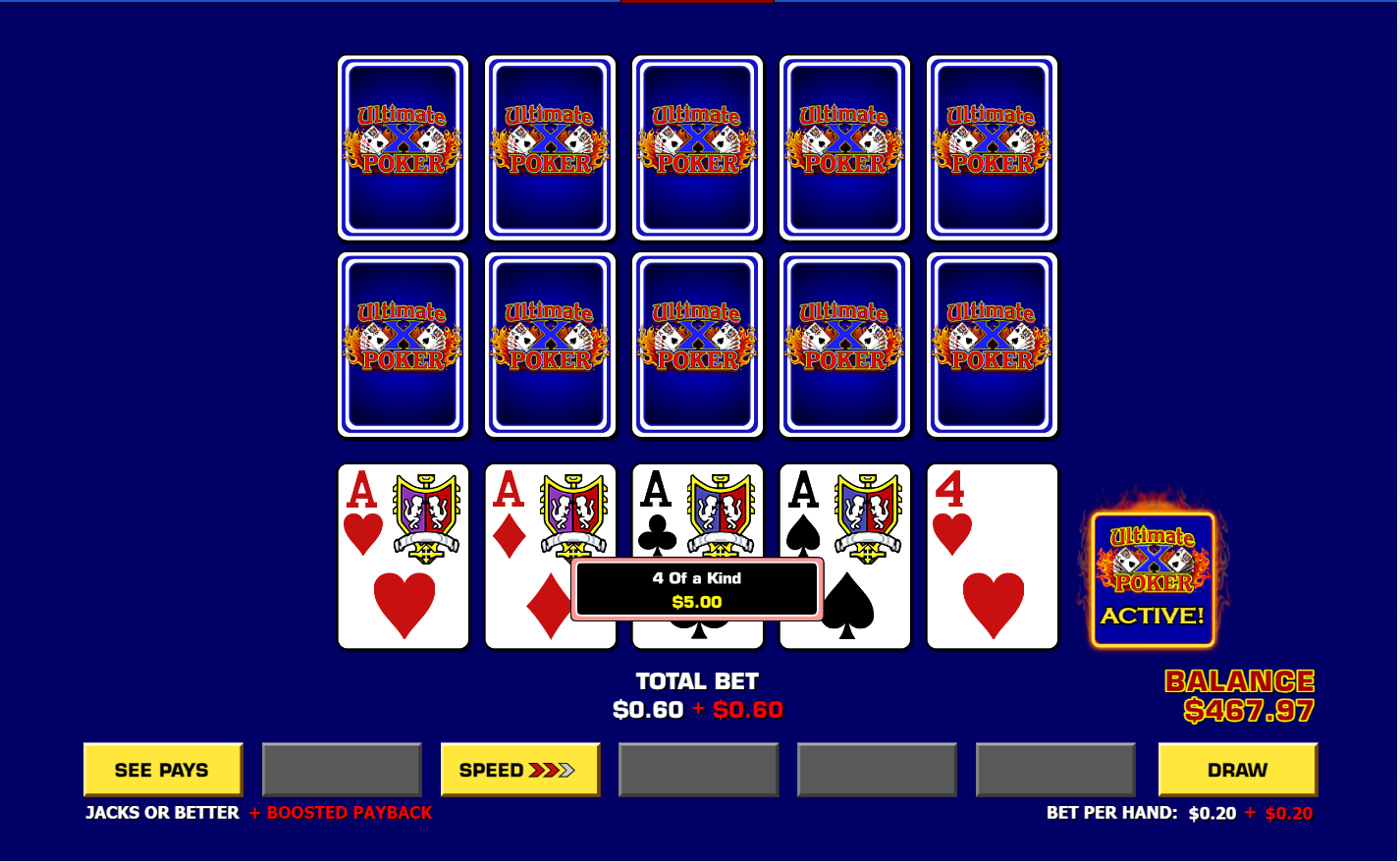 Ultimate X Poker Triple Play carousel image 3