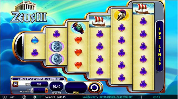 Zeus Casino Game